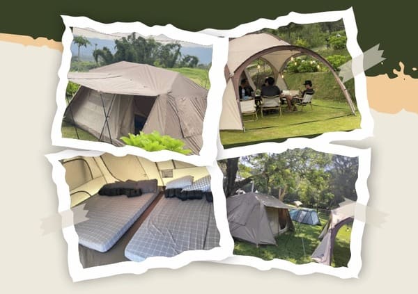 Spot Glamping Baru! Tanarasa Resmi Hadir di Coban Putri Batu