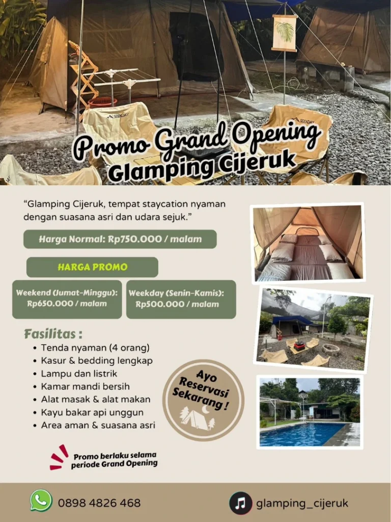 glamping cijeruk